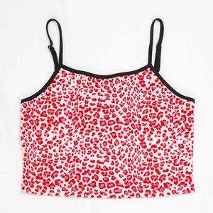 Leopard Print Crop Top